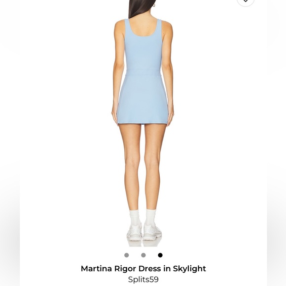 Splits59 Martina Rigor Dress in Skylight NWT - Picture 3 of 4